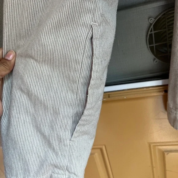 Nixon Men's Striped Gray Shirt Jacket - Picture 9 of 13